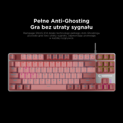 Rampage Klawiatura gamingowa mechaniczna Snug RGB KRGD... | PartsPC.pl