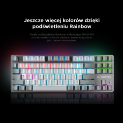 Rampage Klawiatura gamingowa mechaniczna Snug RGB KRGD... | PartsPC.pl