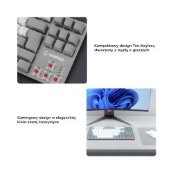 Rampage Klawiatura gamingowa mechaniczna Snug RGB KRGD... | PartsPC.pl
