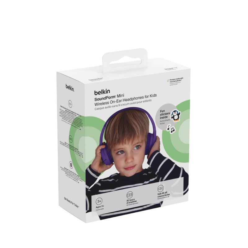Belkin Słuchawki nauszne dla dzieci, bezprzewodowe... | PartsPC.pl