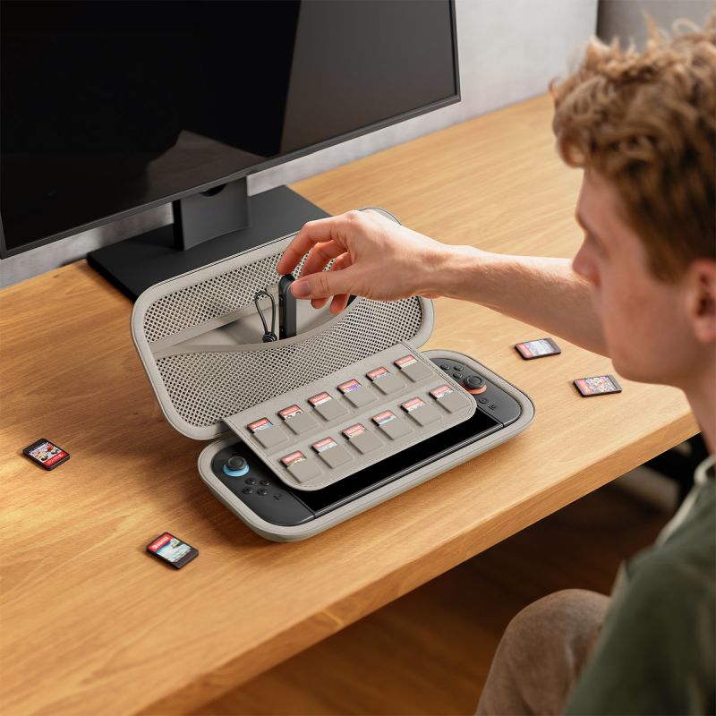 Belkin Etui podróżne na Nintendo Switch 2, piaskowe | PartsPC.pl