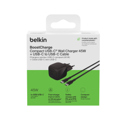 Belkin Ładowarka USB-C 45W, PD 3.1, BoostCharge... | PartsPC.pl