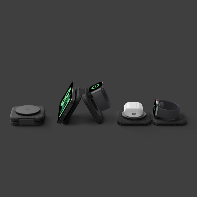 Belkin Ładowarka magnetyczna Qi2 15W, 2w1, składana... | PartsPC.pl