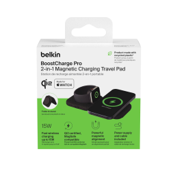 Belkin Ładowarka magnetyczna Qi2 15W, 2w1, składana... | PartsPC.pl