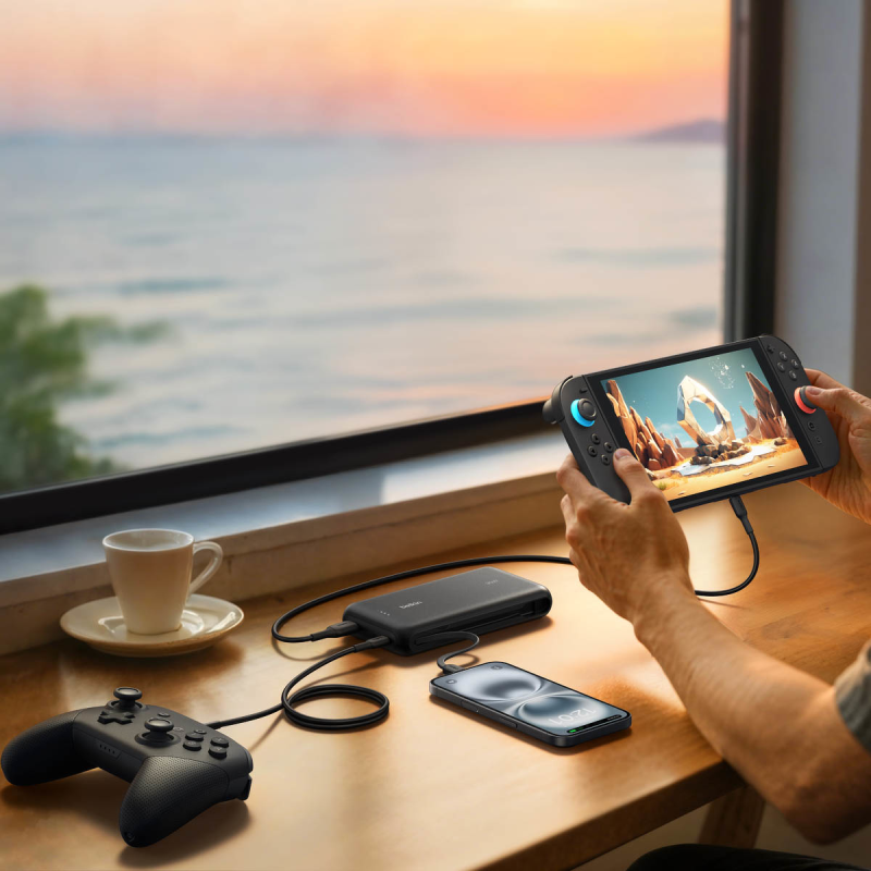 Belkin Powerbank 20 000 mAh do Nintendo Switch 2, 30W... | PartsPC.pl