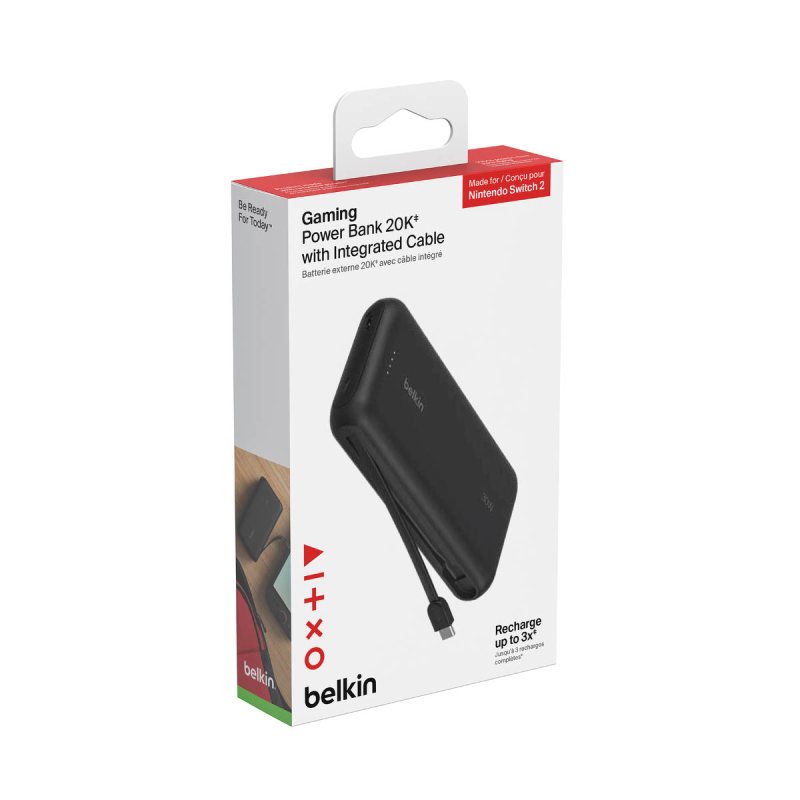 Belkin Powerbank 20 000 mAh do Nintendo Switch 2, 30W... | PartsPC.pl