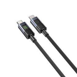 Unitek Przewód USB-C PD 60W 480Mbps z wyświetlaczem 1m z... | PartsPC.pl