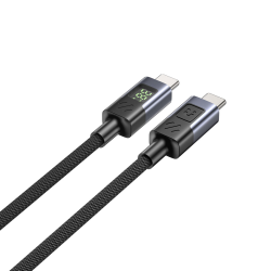 Unitek Przewód USB-C PD 60W 480Mbps z wyświetlaczem 3m z... | PartsPC.pl