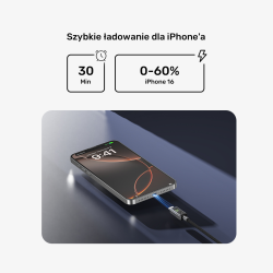 Unitek Przewód USB-C PD 60W 480Mbps z wyświetlaczem 3m z... | PartsPC.pl