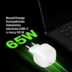 Belkin Ładowarka USB-C 65W, Compact, biała - Dyski twarde | PartsPC.pl