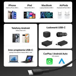 Belkin Kabel USB-C na USB-C 240W, BoostCharge Pro, 2m... | PartsPC.pl