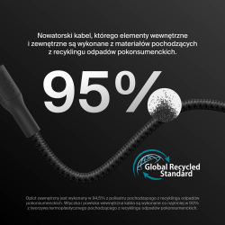 Belkin Kabel USB-C na USB-C 240W, BoostCharge Pro, 2m... | PartsPC.pl