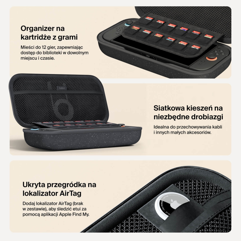 Belkin Etui ładujące na Nintendo Switch 2, powerbank 10... | PartsPC.pl