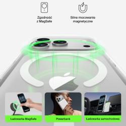 Belkin Etui na iPhone 17 Pro magnetyczne, przezroczyste | PartsPC.pl