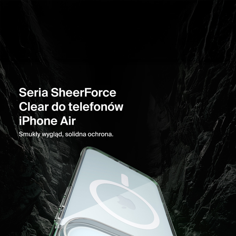 Belkin Etui na iPhone Air magnetyczne, przezroczyste | PartsPC.pl