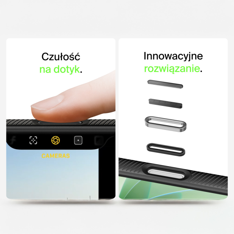 Belkin Etui na iPhone 17 magnetyczne, żebrowane, czarne | PartsPC.pl