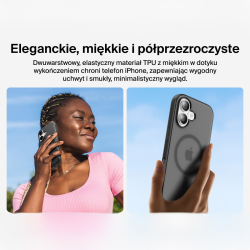 Belkin Etui na iPhone 17 magnetyczne, żebrowane, czarne | PartsPC.pl