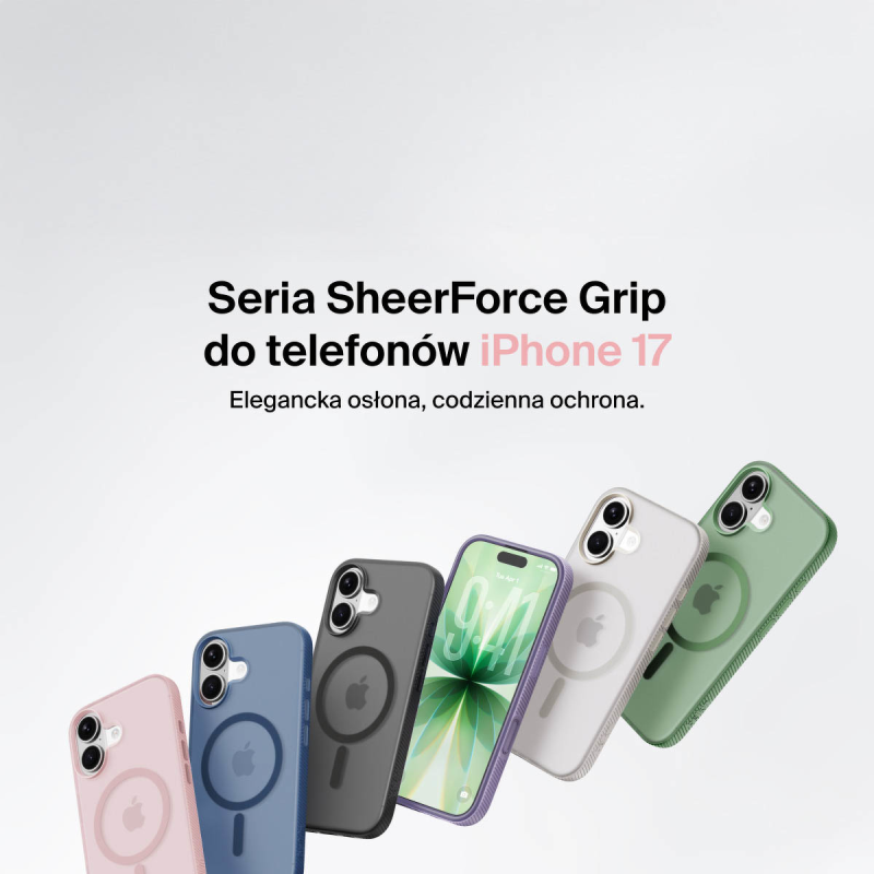 Belkin Etui na iPhone 17 magnetyczne, żebrowane, różowe | PartsPC.pl