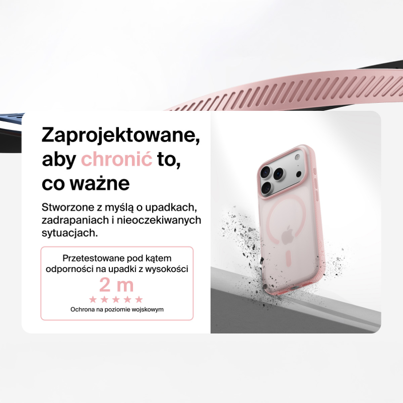 Belkin Etui na iPhone 17 Pro magnetyczne, żebrowane... | PartsPC.pl