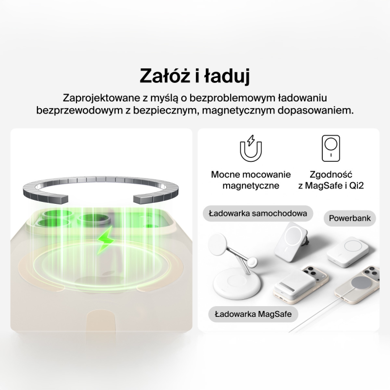 Belkin Etui na iPhone 17 Pro magnetyczne, żebrowane... | PartsPC.pl