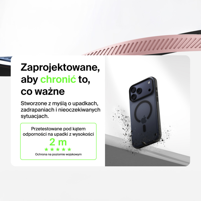 Belkin Etui na iPhone 17 Pro Max magnetyczne, żebrowane... | PartsPC.pl