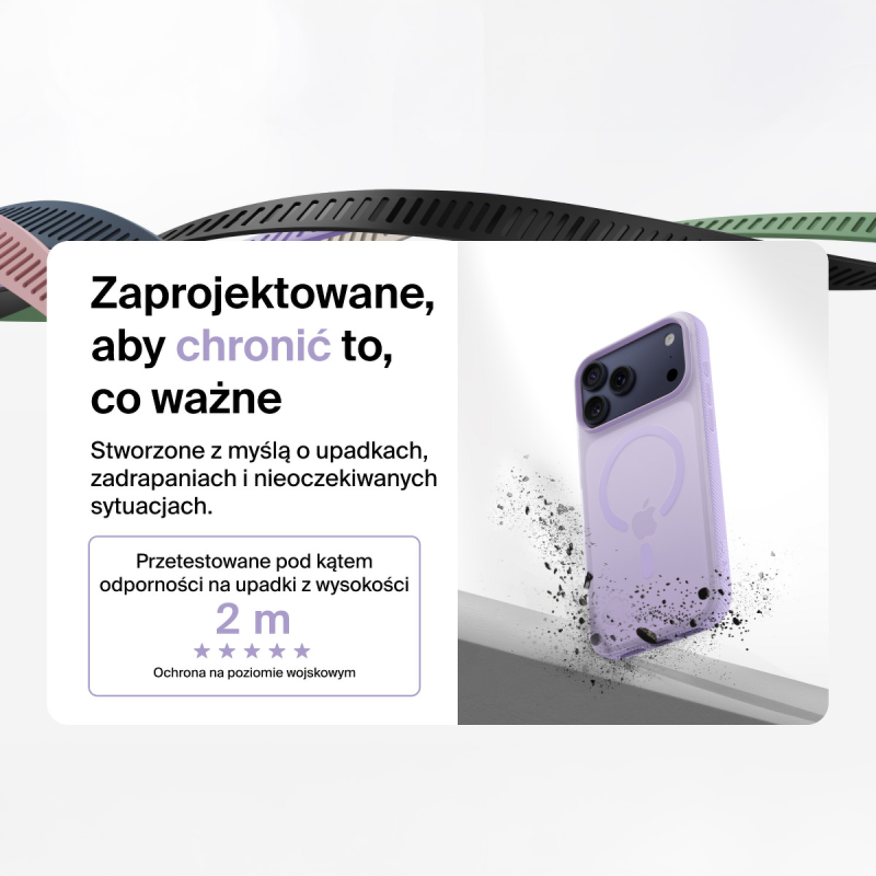 Belkin Etui na iPhone 17 Pro Max magnetyczne, żebrowane... | PartsPC.pl