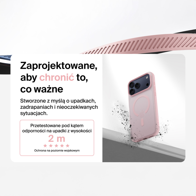 Belkin Etui na iPhone 17 Pro Max magnetyczne, żebrowane... | PartsPC.pl