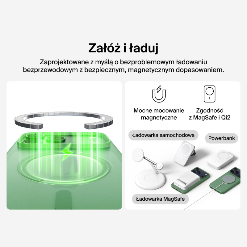 Belkin Etui na iPhone 17 Pro Max magnetyczne, żebrowane... | PartsPC.pl