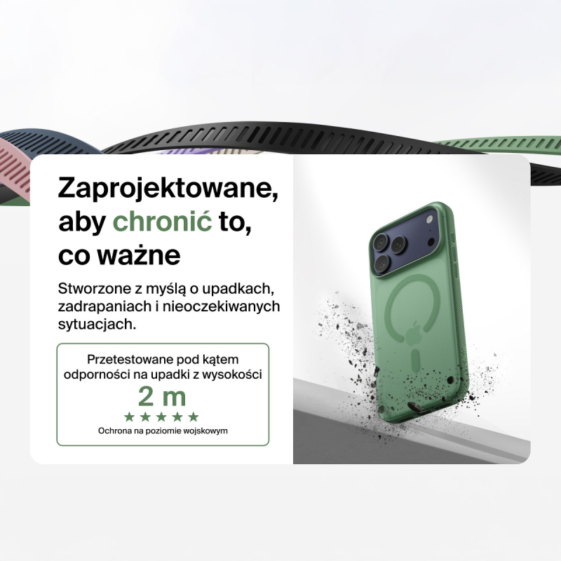 Belkin Etui na iPhone 17 Pro Max magnetyczne, żebrowane... | PartsPC.pl