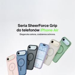 Belkin Etui na iPhone Air magnetyczne, żebrowane, czarne | PartsPC.pl