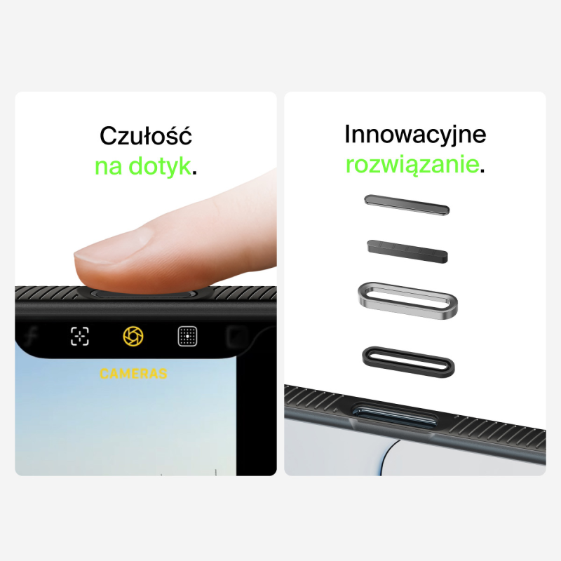 Belkin Etui na iPhone Air magnetyczne, żebrowane, czarne | PartsPC.pl