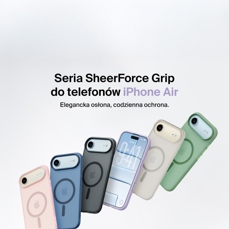 Belkin Etui na iPhone Air magnetyczne, żebrowane... | PartsPC.pl