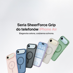 Belkin Etui na iPhone Air magnetyczne, żebrowane, różowe | PartsPC.pl