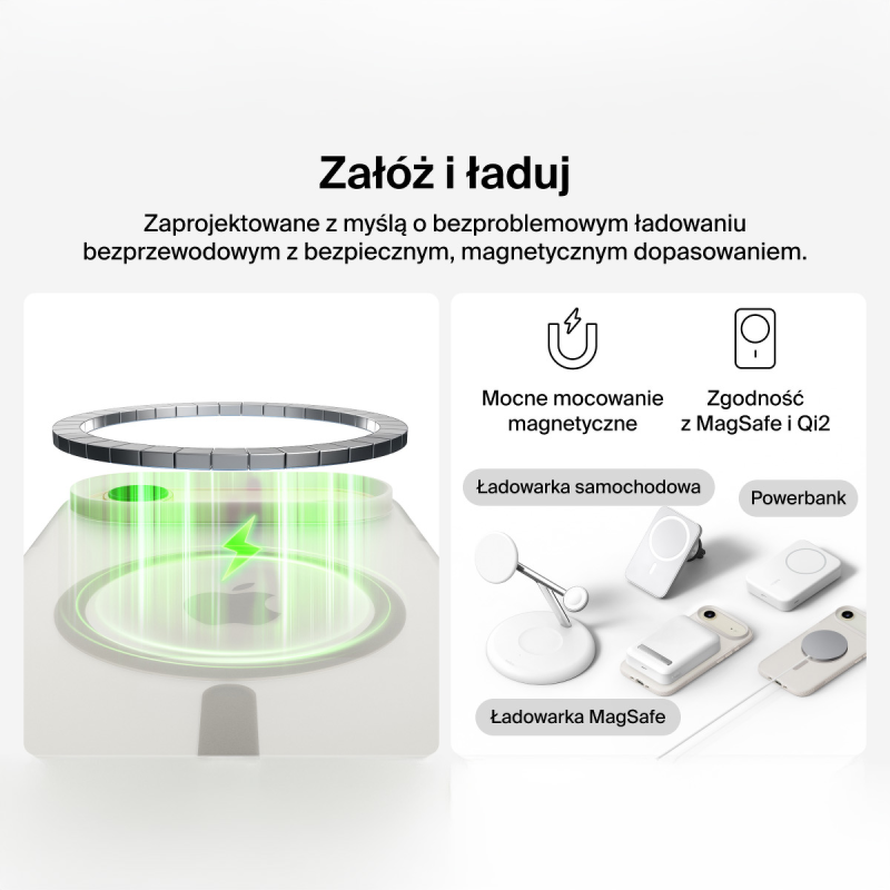 Belkin Etui na iPhone Air magnetyczne, żebrowane... | PartsPC.pl