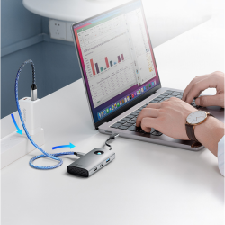 Orico Hub USB-C 5Gbps, USB-A, 2xUSB-A 2.0, PD60W, HDMI... | PartsPC.pl