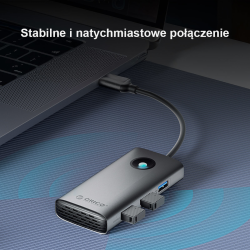 Orico Hub USB-C 5Gbps, USB-A, 2xUSB-A 2.0, PD60W, HDMI... | PartsPC.pl