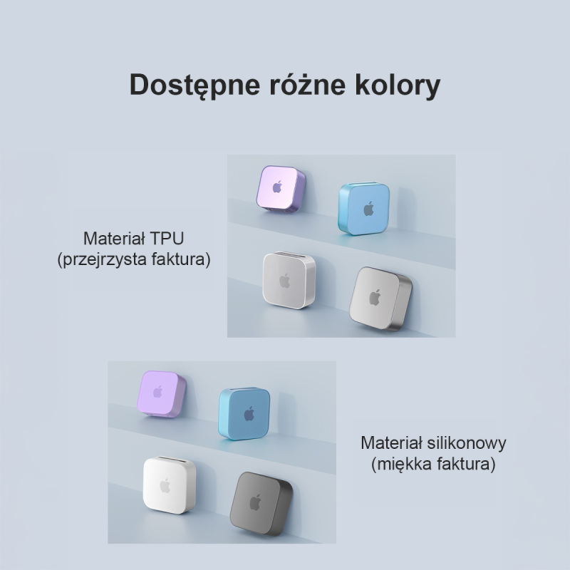 Orico Etui na MacMini M4, silikonowe, czarne | PartsPC.pl