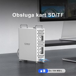 Orico Obudowa do MacMini M4 z obudową na dysk M2. NVMe... | PartsPC.pl
