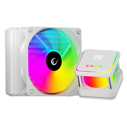 Rampage INFINITE V120 Chłodzenie wodne 120MM ARGB, białe | PartsPC.pl