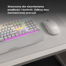 Rampage klawiatura mechaniczna KB-R86 UMBRA Blue Switch... | PartsPC.pl