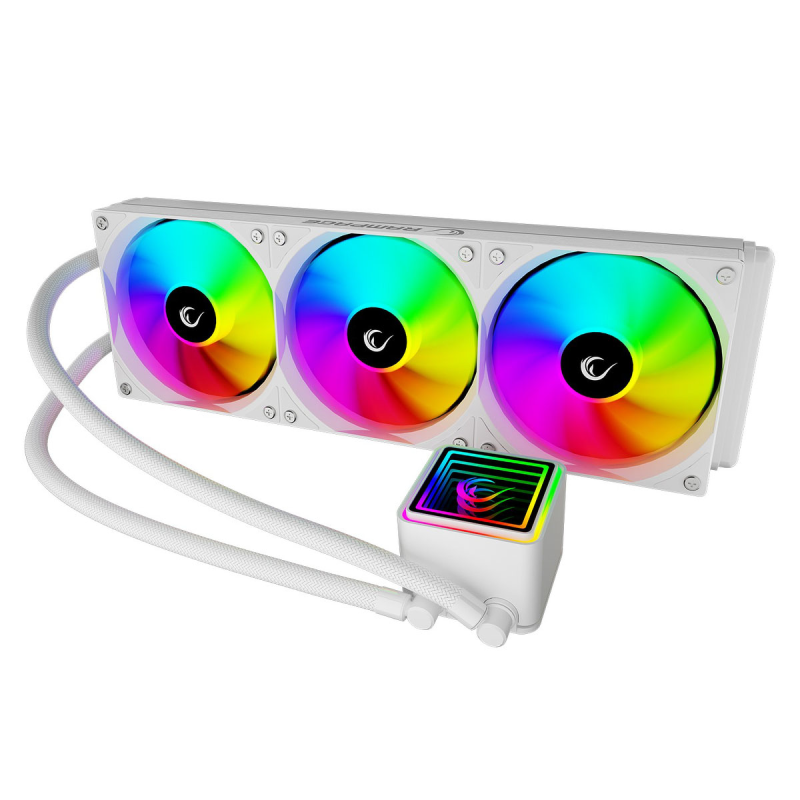 Rampage INFINITE V360 Chłodzenie wodne 360MM ARGB, białe | PartsPC.pl