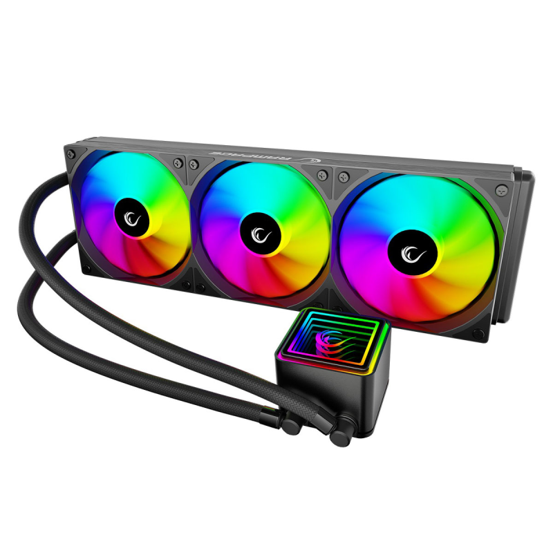Rampage INFINITE V360 Chłodzenie wodne 360MM ARGB, czarne | PartsPC.pl