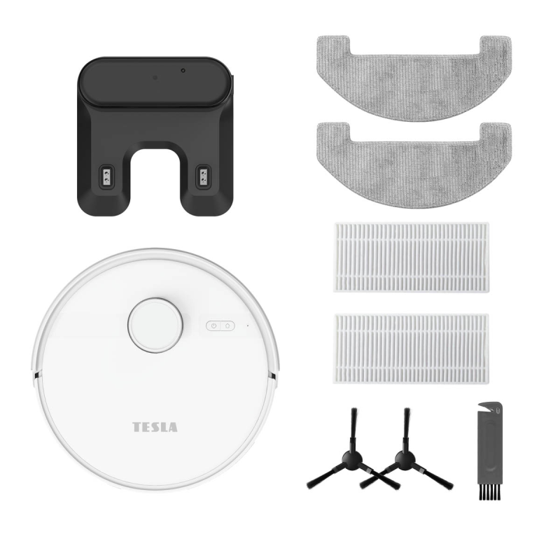 TESLA RoboStar iQ660 Sprzątający robot mopujący, biały | PartsPC.pl