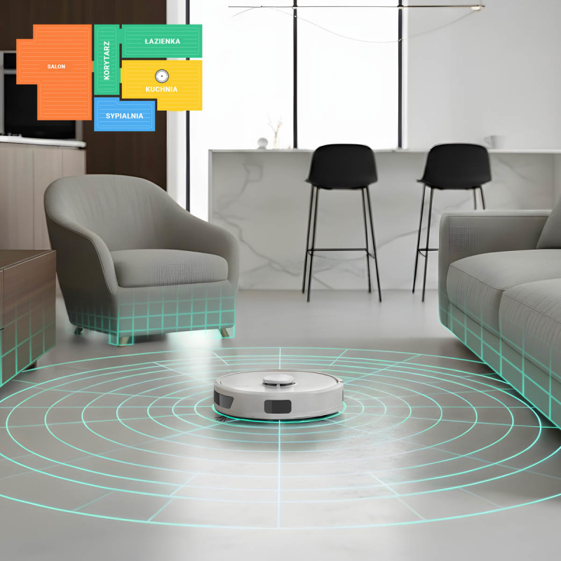 TESLA RoboStar iQ660 Sprzątający robot mopujący, biały | PartsPC.pl