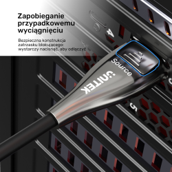 Unitek Kabel światłowodowy 8K Display Port 2.1 30m | PartsPC.pl