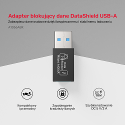 Unitek Adapter blokujący dane  USB-A | PartsPC.pl