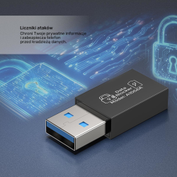 Unitek Adapter blokujący dane  USB-A | PartsPC.pl