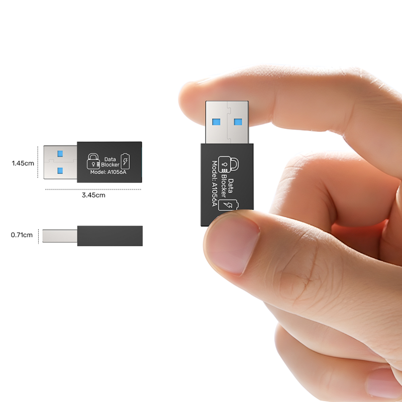 Unitek Adapter blokujący dane  USB-A | PartsPC.pl