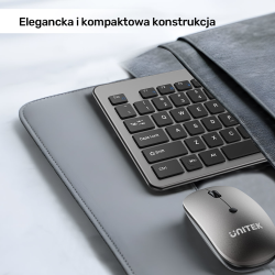 Unitek Zestaw SlimDuo 2.4G bezprzewodowa myszka i... | PartsPC.pl
