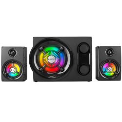 Rampage RMS-G8 Głośniki gamingowe 25 W BT, USB, SD, FM | PartsPC.pl